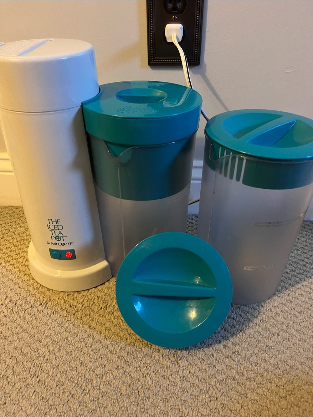 Mr.‎ Coffee The Iced Tea Maker  Electric Brewer with  Two (2) quart Pitchers